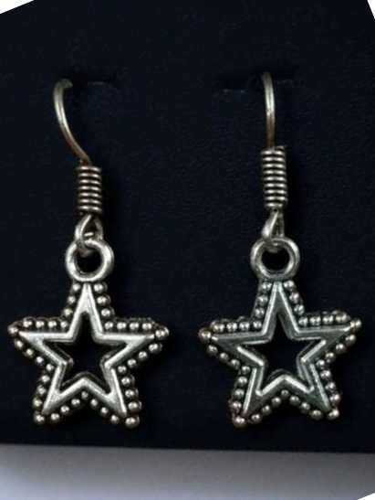 Star Dangler Earrings