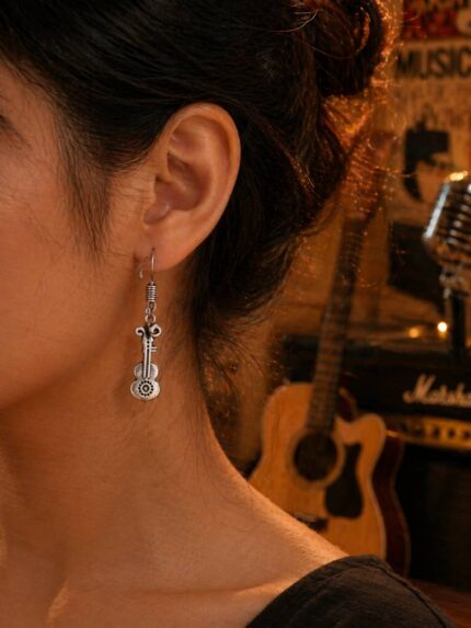 Guitar Earrings